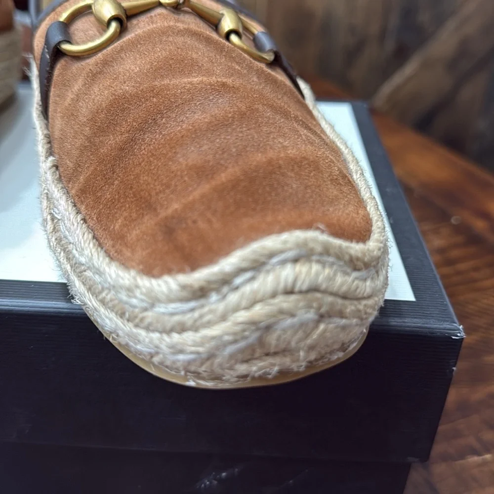 GUCCI Matador Horsebit Espadrilles